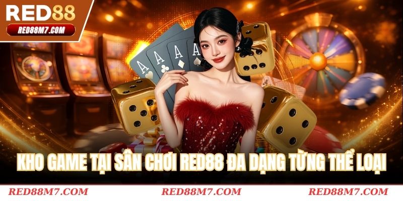 Kho game tại sân chơi RED88 đa dạng từng thể loại